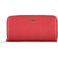 Red Leather Women Wallet
