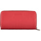 Red Leather Women Wallet