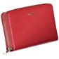 Red Leather Women Wallet