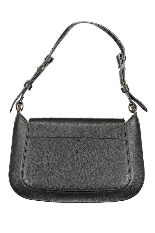 Black Leather Women Handbag