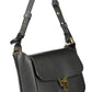 Black Leather Women Handbag
