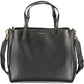 Black Leather Women Handbag