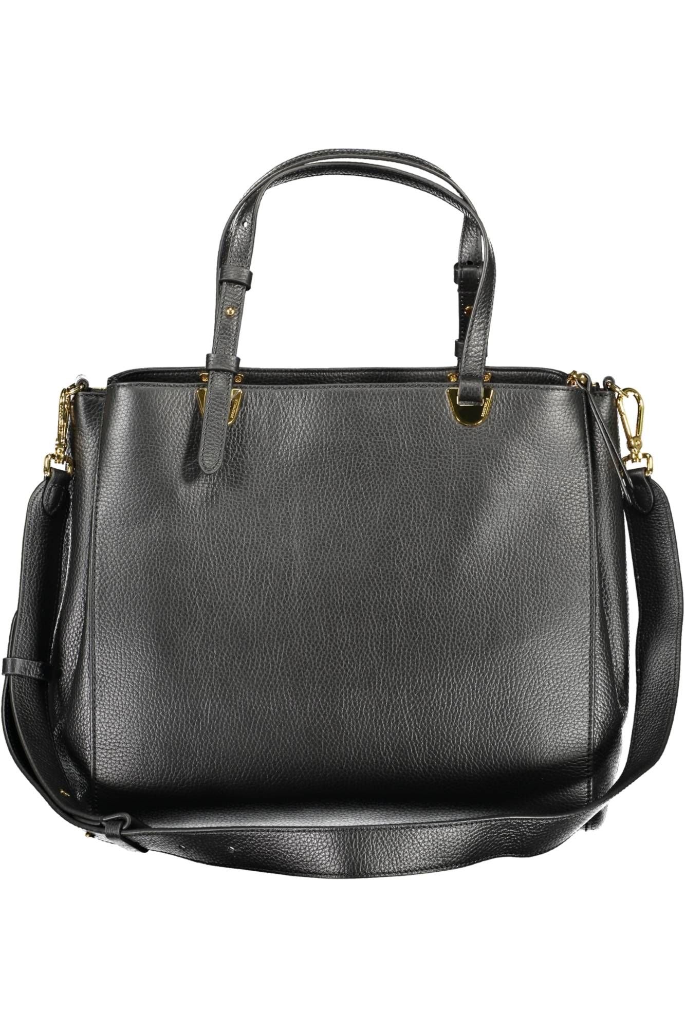 Black Leather Women Handbag