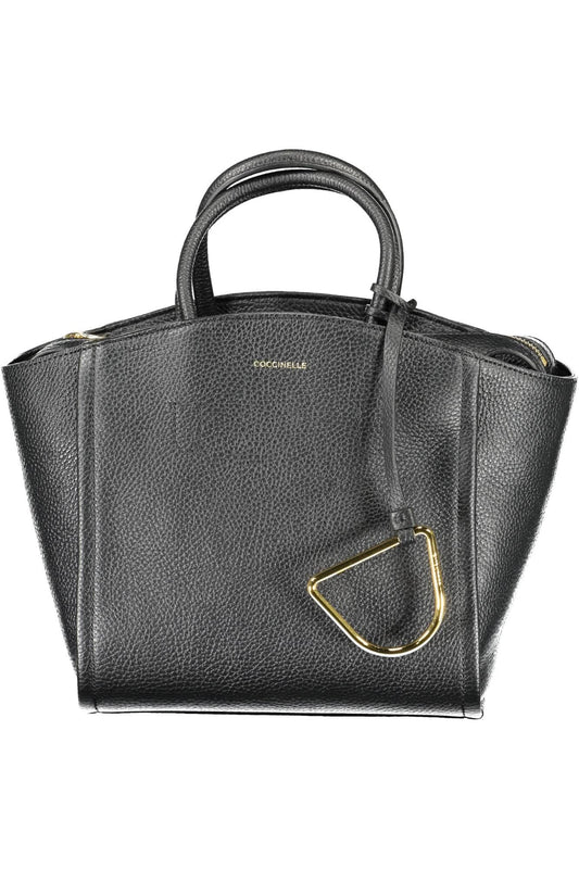 Black Leather Women Handbag