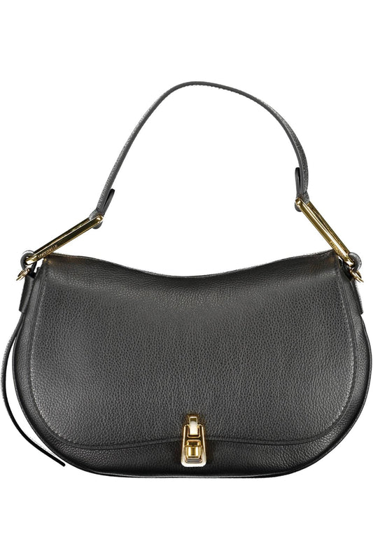 Black Leather Women Handbag