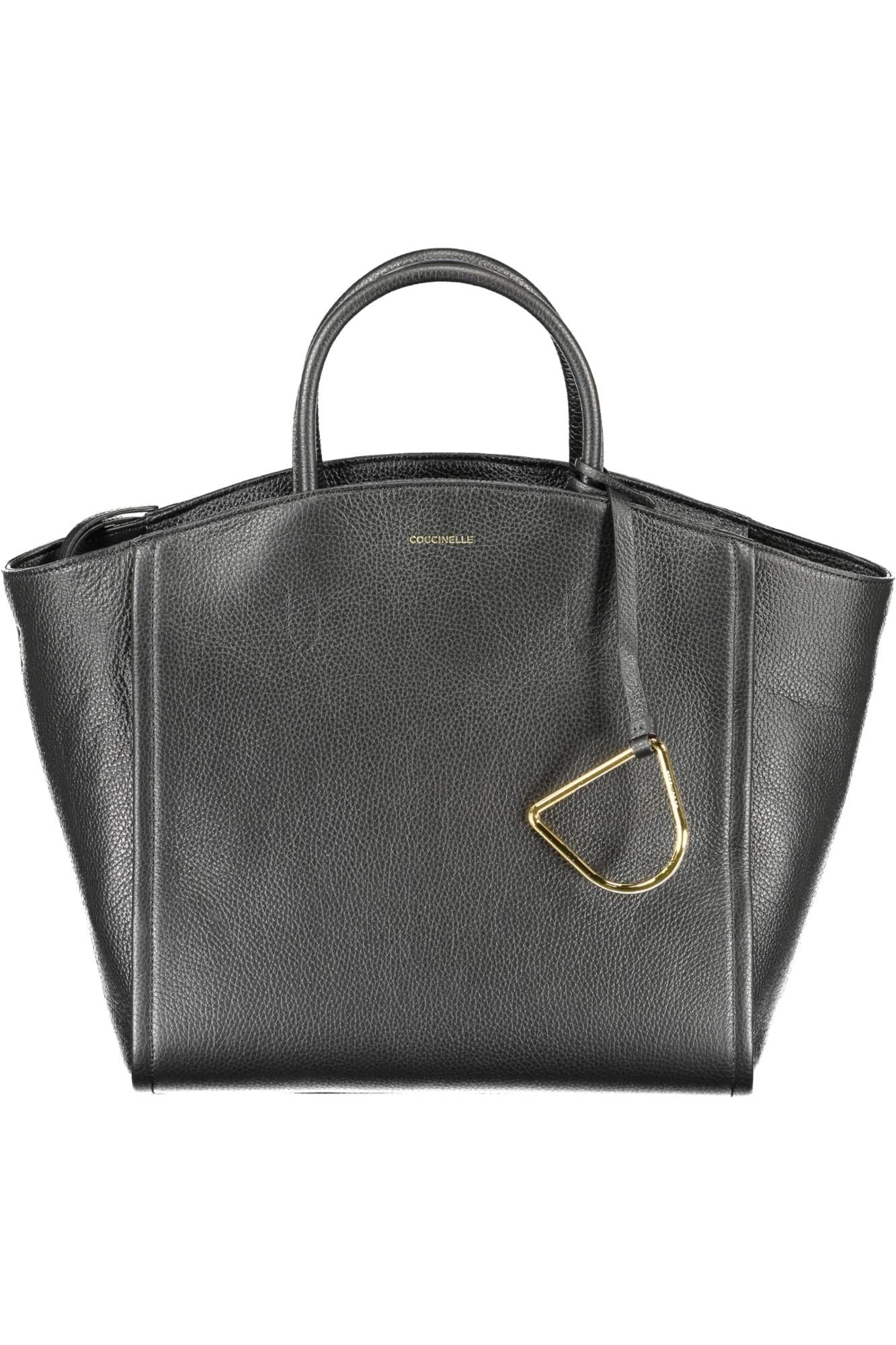 Black Leather Women Handbag