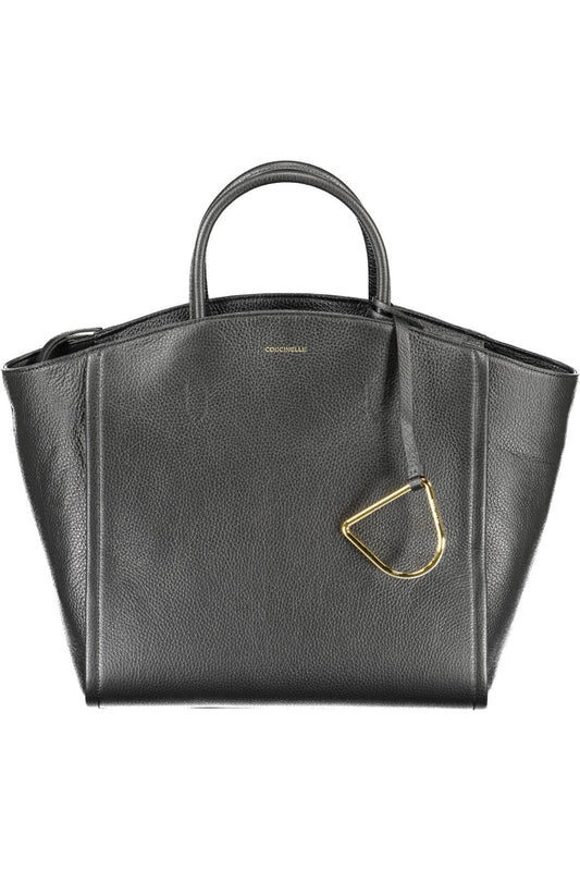 Black Leather Women Handbag