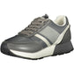 Gray Polyester Women Sneaker