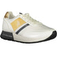 White Polyester Women Sneaker