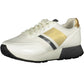 White Polyester Women Sneaker