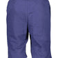 Blue Cotton Men Bermuda