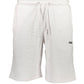 White Cotton Men Bermuda