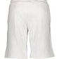White Cotton Men Bermuda