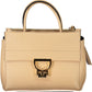 Beige Leather Women Handbag