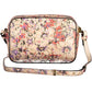 Beige Leather Women Handbag