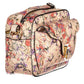 Beige Leather Women Handbag