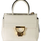 White Leather Women Handbag