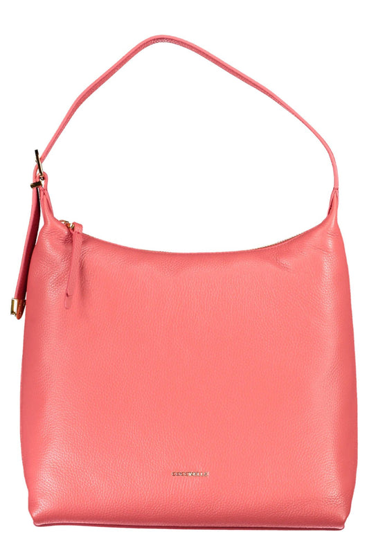 Pink Leather Women Handbag