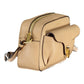 Beige Leather Women Handbag
