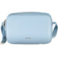 Light Blue Leather Women Handbag