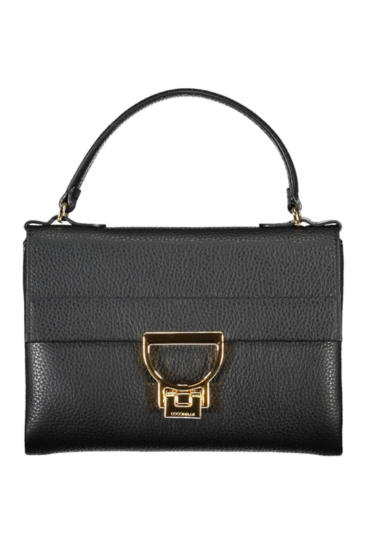 Black Leather Women Handbag