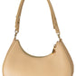 Beige Leather Women Handbag
