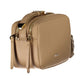 Beige Leather Women Handbag