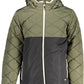 Green Polyester Mens Jacket