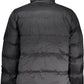 Black Polyester Men Jacket
