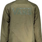 Green Nylon Men Jacket