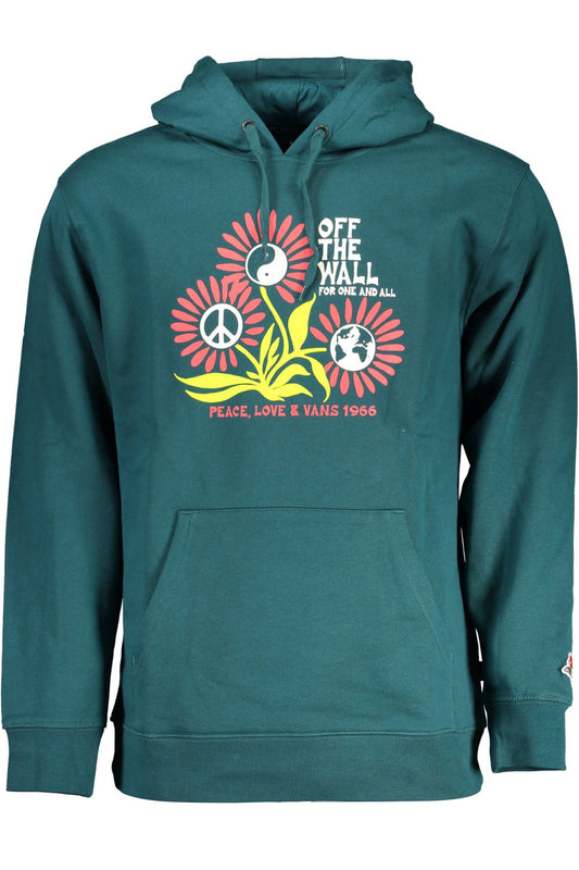 Green Cotton Men Sweater