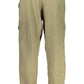 Green Polyester Men Sports Trouser