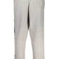 Gray Cotton Men Sports Trouser