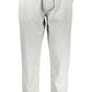 Gray Cotton Men Sports Trouser
