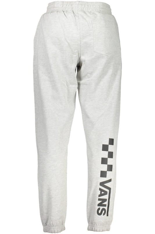 Gray Cotton Men Sports Trouser