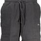 Black Cotton Men Short