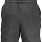 Black Cotton Men Short