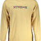Beige Cotton Men T-Shirt