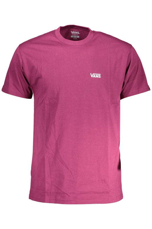 Purple Cotton Men T-Shirt