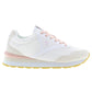 White Polyester Women Sneaker