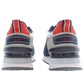 Blue Polyester Men Sneaker