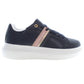 Blue Polyester Women Sneaker