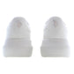 White Polyester Women Sneaker