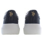 Blue Polyester Women Sneaker