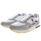 White Polyester Men Sneaker