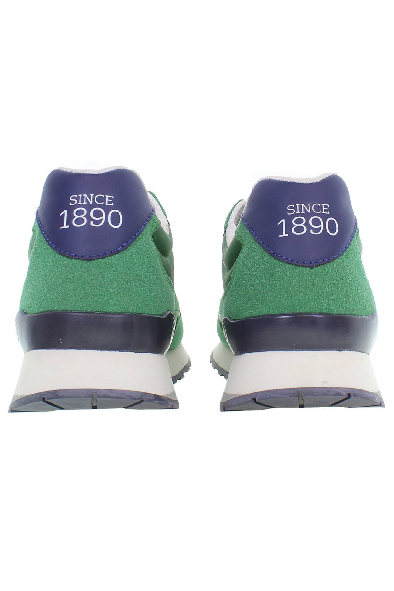 Green Polyester Men Sneaker
