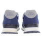 Blue Polyester Men Sneaker