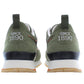 Green Polyester Men Sneaker