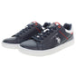 Blue Polyester Men Sneaker