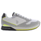 White Polyester Men Sneaker